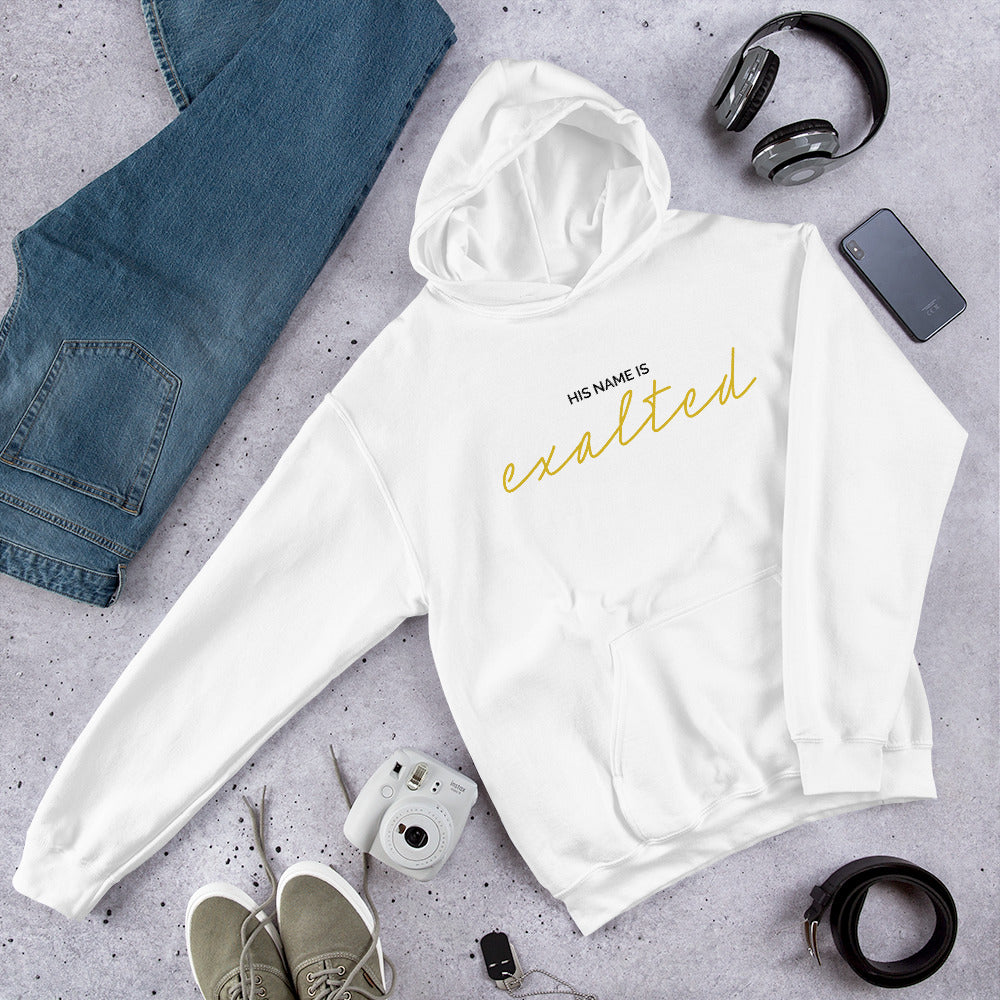 His name is exalted - Unisex Hoodie